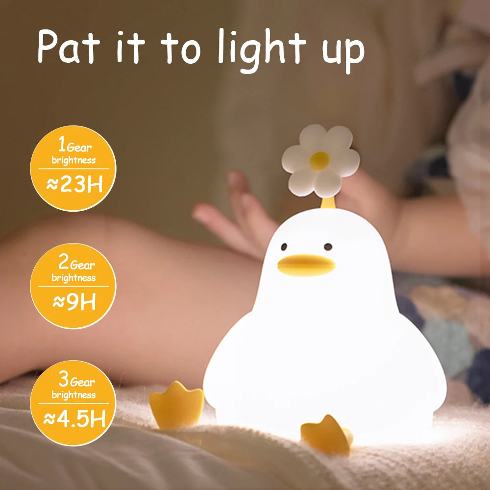 Cute Silicone Night Lights